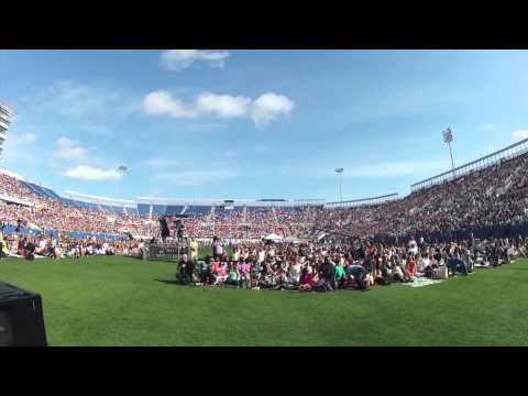 Quick video showing the wave at Easter in high speed