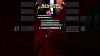 Top 5 Craziest Minecraft Moments PT. 1