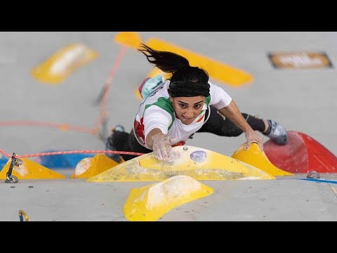 قلق على سلامة متسلقة إيرانية بعد مشاركتها في بطولة دولية من دون حجاب