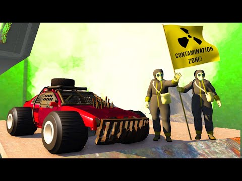 EXPERIMENT - Cars vs Nuclear Bombs #4 - BeamNG Drive  | CrashTherapy