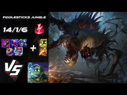 JUNGLE Fiddlesticks vs Amumu - NA Challenger Patch 25.S1.2
