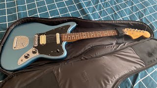 Video thumbnail for Fender Player Jaguar PF, Tidepool (New Guitar Day) by Lost Groove Music