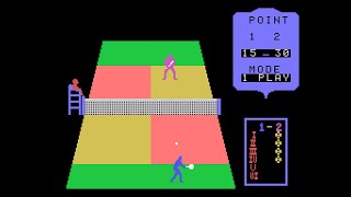 Sord M5 Game: Real Tennis (1983 Takara)
