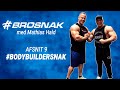 EP. 9 Brosnak! | Interview med PRO bodybuilder Mathias Hald 🏆 | Hvordan spiser og træner en Pro? 💪