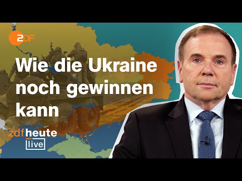 Kampf gegen Putins Truppen: Ex-General Hodges erklärt, was die Ukraine jetzt braucht| ZDFheute live