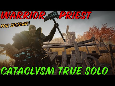 Warrior Priest - Cataclysm True solo - Hammer Tome/Flail Shield - Against the Grain - Vermintide 2