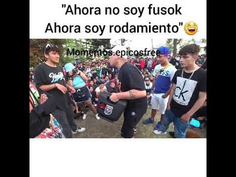 "Ahora no soy fusok ahora soy rodamiento"- #FUSOK #ELMENOR #ELBARTO vs #RODAMIENTO #JOQERR #ESEZETA