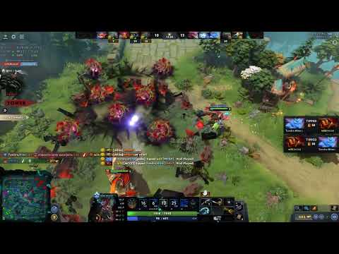 w33 getting flammed by Tundra.Nine