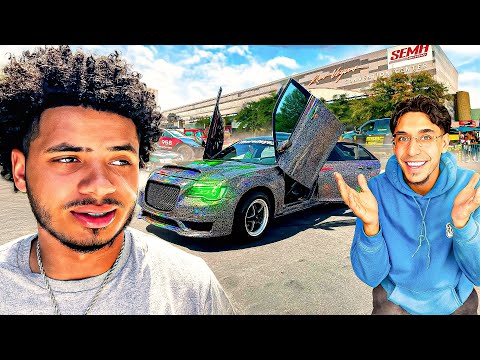 WE WENT TO VEGAS FOR THE BIGGEST CAR SHOW IN AMERICA...