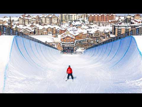Average Rider Tries X Games SuperPipe