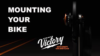 JetBlack VICTORY Smart Trainer- Mounting your Bike