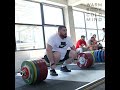 Clean Pull 280 kg / Lasha Talakhadze / Preparation for the Olympics Games 2020