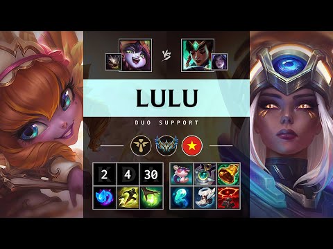 Lulu Support vs Karma - VN Challenger Patch 25.S1.2