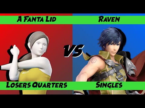 TAABF 1 - Singles - Losers Quarters - A Fanta Lid (Wii Fit Trainer) vs Raven (Chrom)