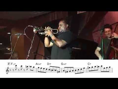 【Four】Terell Stafford Trumpet solo (Transcription)inB♭