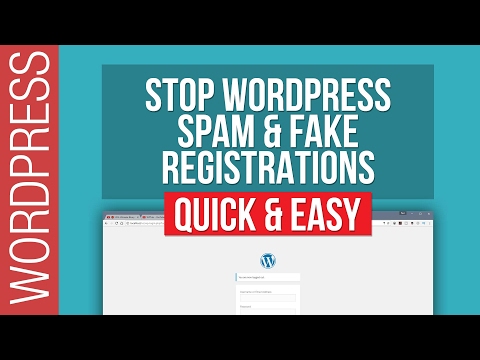 Stop Wordpress Comment Signup Spam