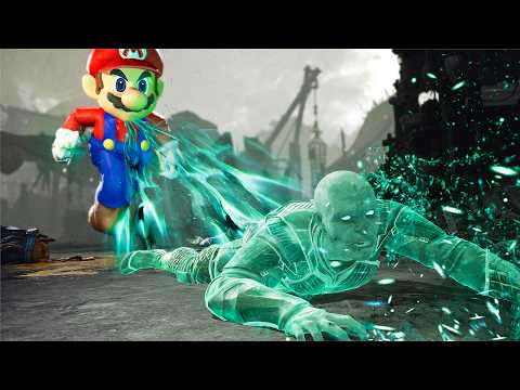 Mortal Kombat 1 Super Mario Performs All Fatalities