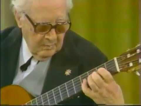 Andrés Segovia  ( last concert at White House )