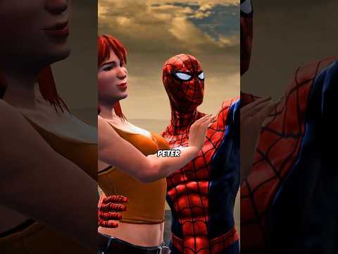 The difference between the evil ending and the good ending in Spiderman Web of Shadows. #spiderman