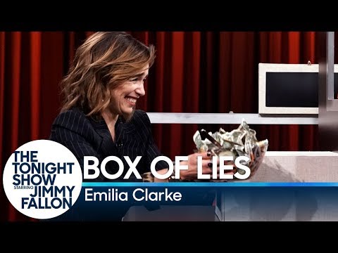 エミリア・クラークとの嘘の箱 (Box of Lies with Emilia Clarke)
