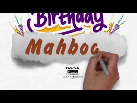 Happy Birthday Mahboob