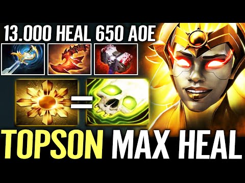 🔥 TOPSON Dawnbreaker 13.000 HP Healing — Cancer MID Hero for TI10 Dota 2 Pro