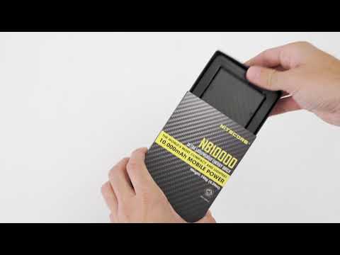 Nitecore NB10000 Power Bank : aperçu rapide