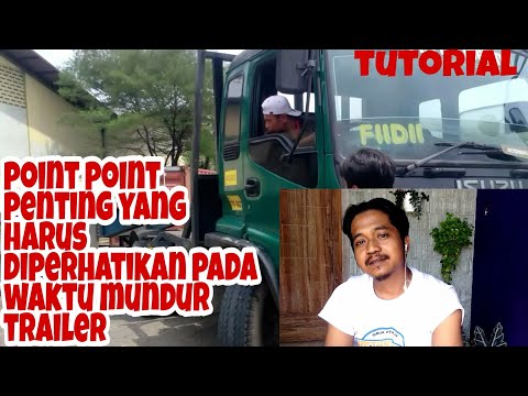 belajar mengemudikan truck trailer-tutorial