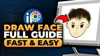 How To Draw Face in Ibis Paint X (FAST & EASY) | 100% WORKS | NO Yapping, To The Point!