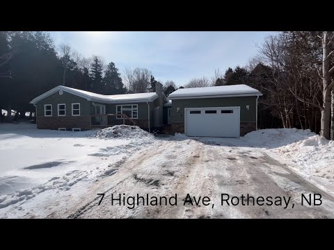 7 Highland Rd, Rothesay, NB, $555,000, MLS® # NB103536