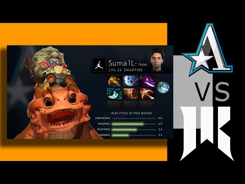DotaHisWay - Sumail Snapfire VS Miracle Invoker - Team Aster VS Shopify Rebellion - DreamLeague S20