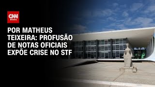 Vídeo: Análise: Profusão de notas oficiais expõe crise no STF | BASTIDORES CNN