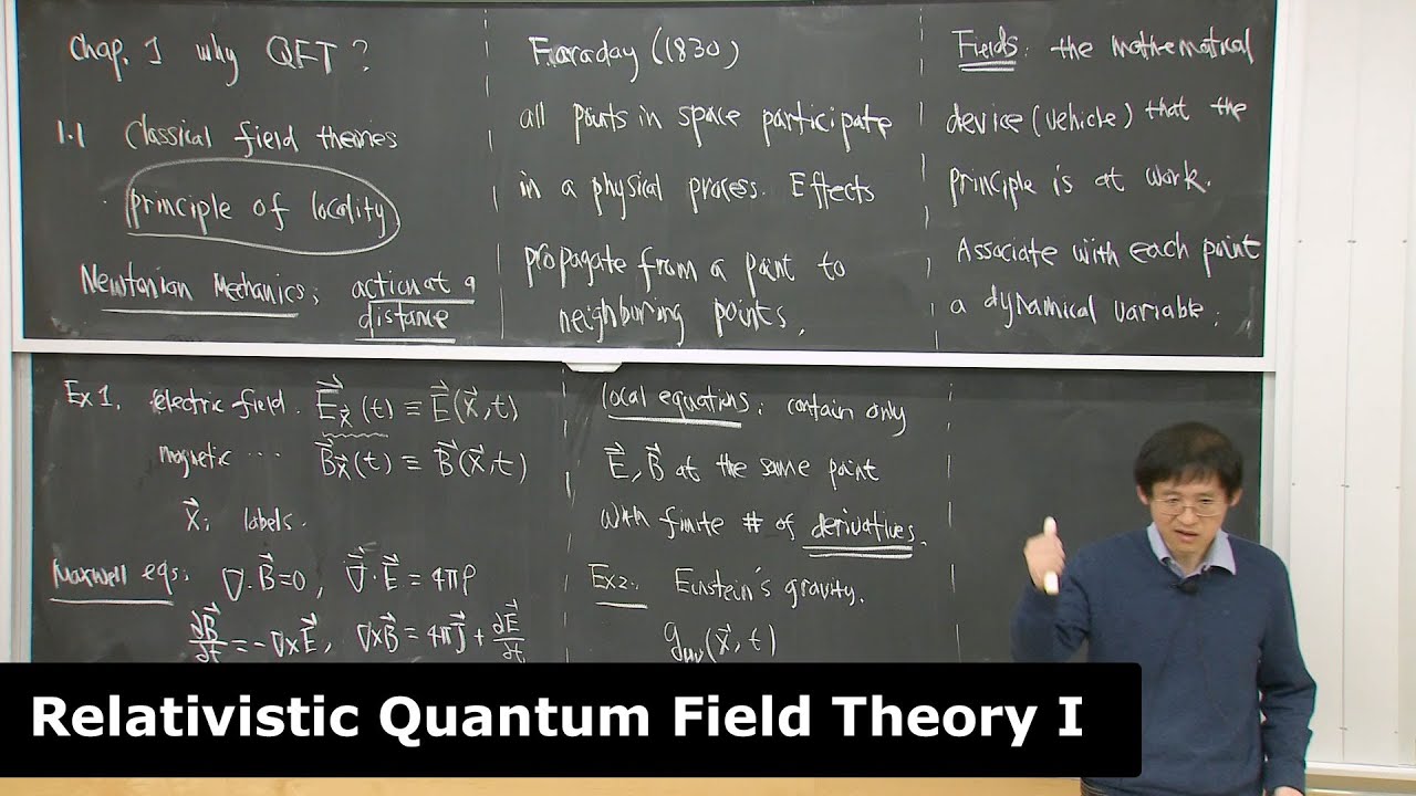 Lecture 1: Classical Field Theories and Principle of Locality