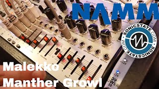 Video thumbnail for NAMM 2018: Malekko Manther Growl by sonicstate