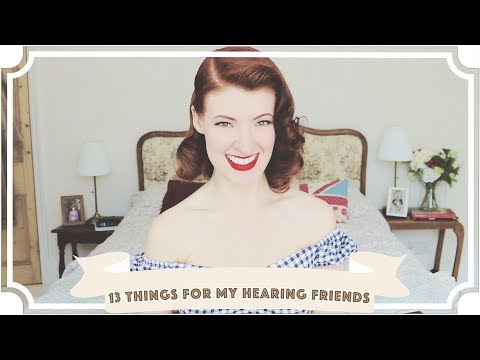 我的聽力朋友應該知道的13件事//國際聾人周[CC]。 (13 Things My Hearing Friends Should Know // International Week of the Deaf [CC])