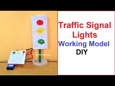 street light working model for science project exhibition simple and easy howtofunda