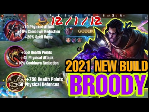 3 PERFECT ITEM FOR BROODY BUILD 2021 // BROODY GAMEPLAY HIGHLIGHTS /// 2021 BEST BUILD