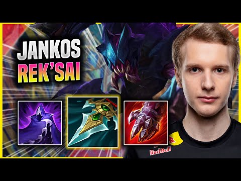 JANKOS IS A BEAST WITH REK'SAI! - G2 Jankos Plays Rek'sai Jungle vs Zed! | Preseason 2022