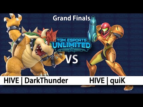 TGM eSports Unlimited - Grand Finals - HIVE | DarkThunder (Bowser) vs. HIVE | quiK (Samus)