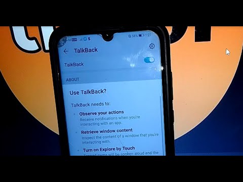 how to turn on talkback in huawei honor 20i mobile !! honor 20i me talkback kaise on kare