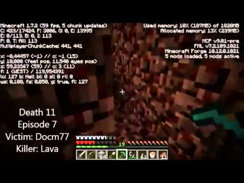 Mindcrack UHC Season 14 Death Montage