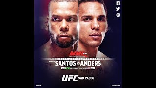 UFC Fight Night 137: Тиаго Сантос против Эрика Андерса