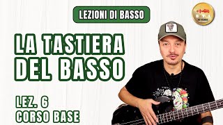 Lezioni di Basso Elettrico - La tastiera del basso; come trovare note e posizioni. (Lez.53)