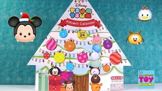 Disney Tsum Tsum Target Exclusive Advent Calendar Figure Countdown Christmas Toy Review | PSToyRevie