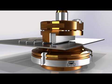 Forming a Closed End Straight Back Louver with Mate Precision Technologies