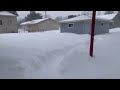 Winter Storm Video: High Snow Drifts, Gusty Winds In Wisconsin