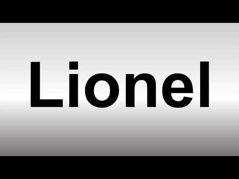 How to Pronounce Lionel