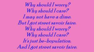 Billy Joel - Why should i worry Lyrics