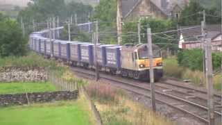 preview picture of video 'Rail Freight and Industry at Shap, Cumbria, UK - September 2012'