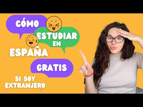 🌏 Beca COMPLETA para Estudiar en España 🇪🇸 para EXTRANJEROS